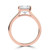 Princess Diamond Cathedral Open Bridge Solitaire Engagement Ring in Rose Gold (MVSLG1354-R) Princess Diamond Cathedral Open Bridge Solitaire Engagement Ring in Rose Gold (MVSLG1354-R)