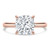 Cushion Diamond Solitaire Engagement Ring in Rose Gold (MVSLG1334-R) Cushion Diamond Solitaire Engagement Ring in Rose Gold (MVSLG1334-R)