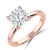Cushion Diamond Solitaire Engagement Ring in Rose Gold (MVSLG1334-R) Cushion Diamond Solitaire Engagement Ring in Rose Gold (MVSLG1334-R)