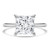 Princess Diamond Solitaire Engagement Ring in White Gold (MVSLG1333-W) Princess Diamond Solitaire Engagement Ring in White Gold (MVSLG1333-W)