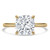 Cushion Diamond Solitaire Engagement Ring in Yellow Gold (MVSLG1330-Y) Cushion Diamond Solitaire Engagement Ring in Yellow Gold (MVSLG1330-Y)