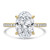 Oval Diamond Hidden Halo Solitaire with Accents Engagement Ring in Yellow Gold (MVSLG1322-Y) Oval Diamond Hidden Halo Solitaire with Accents Engagement Ring in Yellow Gold (MVSLG1322-Y)