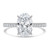 Oval Diamond Cathedral Open Bridge Hidden Halo Solitaire with Accents Engagement Ring in White Gold (MVSLG1316-W) Oval Diamond Cathedral Open Bridge Hidden Halo Solitaire with Accents Engagement Ring in White Gold (MVSLG1316-W)