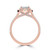 Marquise Diamond Marquise Halo Halo Engagement Ring in Rose Gold (MVSLG1637-R)