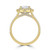 Oval Diamond Oval Halo Halo Engagement Ring in Yellow Gold (MVSLG1638-Y)