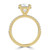 Round Diamond Solitaire with Accents Engagement Ring in Yellow Gold (MVSLG1645-Y)