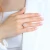 Round Lab Created Diamond Cathedral Solitaire Engagement Ring in Yellow Gold (MVSLG1009-Y)