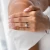 Round Lab Created Diamond Cathedral Trellis Solitaire with Accents Engagement Ring in White Gold (MVSLG1142-W)