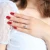 Round Lab Created Diamond Cushion Halo Engagement Ring in White Gold (MVSLG1150-W)