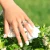 Round Lab Created Diamond Two-Row Solitaire with Accents Engagement Ring in White Gold (MVSLG1181-W)
