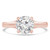 Round Lab Created Diamond Solitaire Engagement Ring in Rose Gold (MVSLG1248-R)