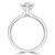 Round Lab Created Diamond 6-Prong Solitaire Engagement Ring in White Gold (MVSLG1266-W)