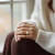 Cushion Lab Created Diamond Hidden Halo Solitaire with Accents Engagement Ring in Yellow Gold & White Gold (MVSLG1701-Y)