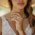 Pear Lab Created Diamond Hidden Halo Solitaire with Accents Engagement Ring in Yellow Gold & White Gold  (MVSLG1712-Y)