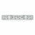 Round Diamond Semi-Eternity Wedding Band Ring in White Gold (MVSXB0039-W)