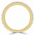 Round Diamond Semi-Eternity Wedding Band Ring in Yellow Gold (MVSXB0039-Y)
