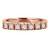 Round Diamond Semi-Eternity Wedding Band Ring in Rose Gold (MVSXB0043-R)