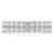 Round Diamond Two-Row Semi-Eternity Wedding Band Ring in White Gold (MVSXB0077-W)