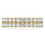 Round Diamond Two-Row Semi-Eternity Wedding Band Ring in Yellow Gold (MVSXB0077-Y)
