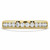 Round Diamond Channel Set Semi-Eternity Wedding Band Ring in Yellow Gold (MVSXB0081-Y)