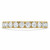Round Diamond 3/4 Way Semi-Eternity Wedding Band Ring in Yellow Gold (MVSXB0083-Y)