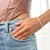 Round Lab Created Diamond Semi-Eternity Wedding Band Ring in Rose Gold (MVSXB1002-R)