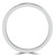 Round Lab Created Diamond Semi-Eternity Wedding Band Ring in White Gold (MVSXB1012-W)
