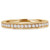 Round Lab Created Diamond Semi-Eternity Wedding Band Ring in Yellow Gold (MVSXB1012-Y)