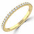 Round Lab Created Diamond Semi-Eternity Wedding Band Ring in Yellow Gold (MVSXB1017-Y)
