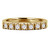 Round Lab Created Diamond Semi-Eternity Wedding Band Ring in Yellow Gold (MVSXB1043-Y)