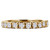 Round Lab Created Diamond Semi-Eternity Wedding Band Ring in Yellow Gold (MVSXB1044-Y)