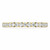 Round Lab Created Diamond Semi-Eternity Wedding Band Ring in Yellow Gold (MVSXB1048-Y)
