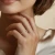 Round Lab Created Diamond Semi-Eternity Wedding Band Ring in White Gold (MVSXB1056-W)