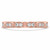 Round Lab Created Diamond Semi-Eternity Wedding Band Ring in Rose Gold (MVSXB1057-R)