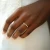 Round Lab Created Diamond Semi-Eternity Wedding Band Ring in Yellow Gold (MVSXB1057-Y)
