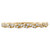 Round Lab Created Diamond Semi-Eternity Wedding Band Ring in Yellow Gold (MVSXB1064-Y)