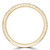 Round Lab Created Diamond 3/4 Way Two-row Semi-Eternity Wedding Band Ring in Yellow Gold (MVSXB1070-Y)