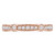 Round Lab Created Diamond 3/4 Way Semi-Eternity Wedding Band Ring in Rose Gold (MVSXB1074-R)