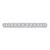 Round Lab Created Diamond 3/4 Way Semi-Eternity Wedding Band Ring in White Gold (MVSXB1080-W)