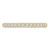 Round Lab Created Diamond 3/4 Way Semi-Eternity Wedding Band Ring in Yellow Gold (MVSXB1080-Y)