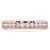 Round Lab Created Diamond Channel Set Semi-Eternity Wedding Band Ring in Rose Gold (MVSXB1081-R)