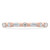 Marquise Lab Created Diamond 3/4 Way Semi-Eternity Wedding Band Ring in Rose Gold with Alternating Marquise and Round Diamonds (MVSXB1086-R)