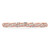Round Lab Created Diamond 3/4 Way Twisted Semi-Eternity Wedding Band Ring in Rose Gold (MVSXB1088-R)