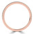 Round Diamond 3/4 Way Semi-Eternity Wedding Band Ring in Rose Gold (MVSXB1090-R)
