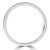 Round Diamond 3/4 Way Semi-Eternity Wedding Band Ring in White Gold (MVSXB1090-W)