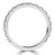 Round Diamond 3/4 Way Semi-Eternity Wedding Band Ring in White Gold (MVSXB1093-W)