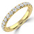 Round Diamond 3/4 Way Semi-Eternity Wedding Band Ring in Yellow Gold (MVSXB1093-Y)