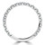 Round Diamond 3/4 Way Semi-Eternity Wedding Band Ring in White Gold (MVSXB1094-W)