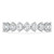 Round Diamond Compass Set Shared Prong Semi-Eternity Wedding Band Ring in White Gold (MVSXB1095-W)