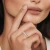 Round Lab Created Diamond Compass Set Shared Prong Semi-Eternity Wedding Band Ring in White Gold (MVSXB1095-W)